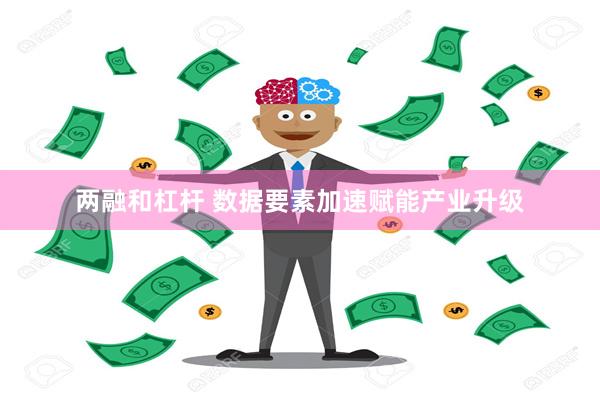 两融和杠杆 数据要素加速赋能产业升级